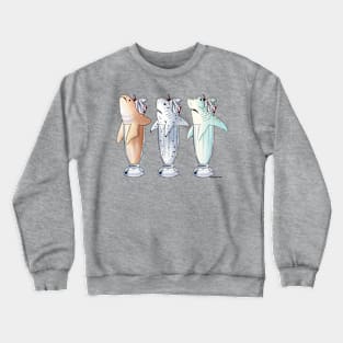 Mixed Trio of Milksharks Crewneck Sweatshirt